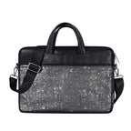 Pi-Mart laptop briefcase and sleeve, padded protective case with handle for carrying and safeguarding a laptop.