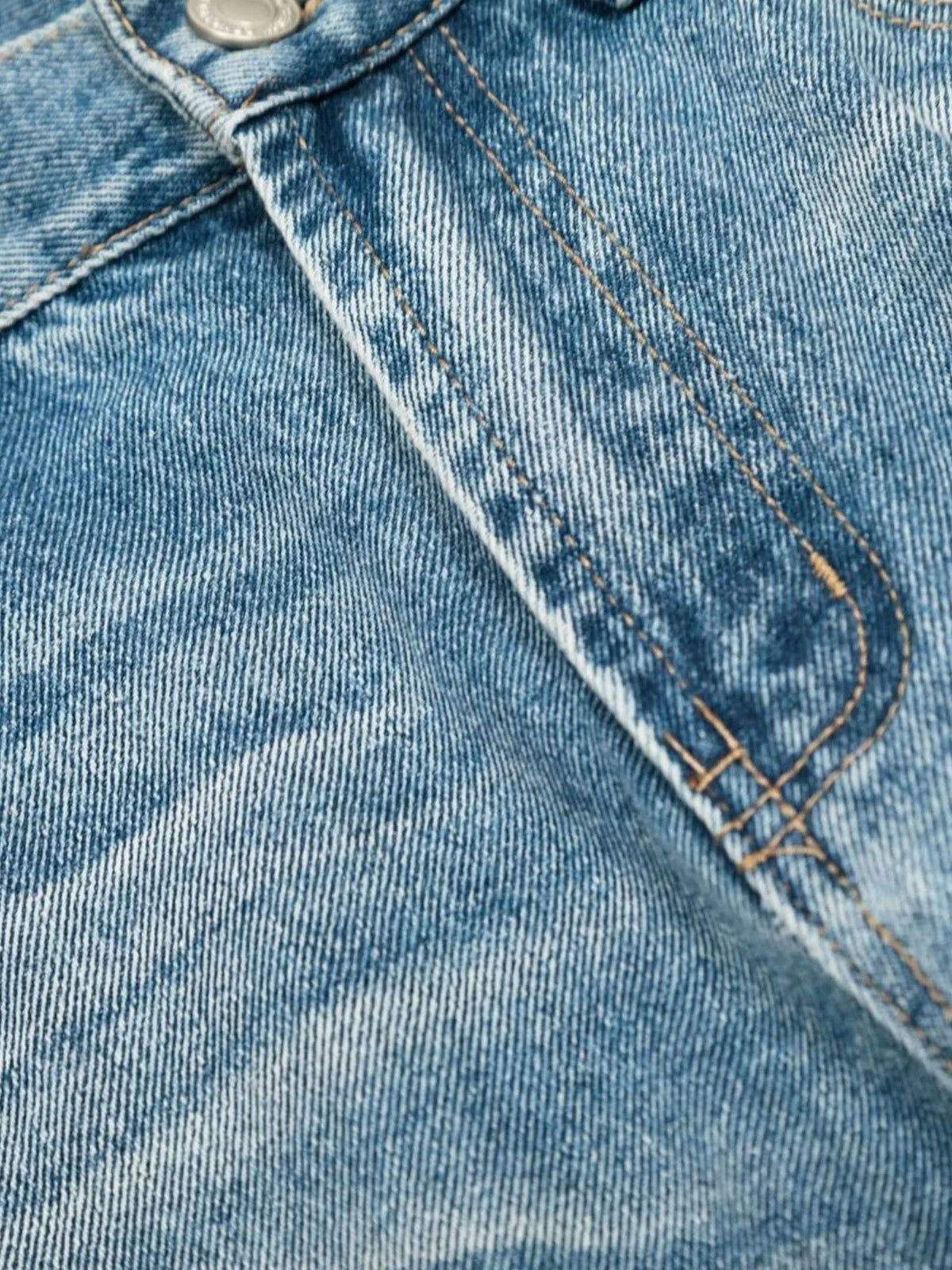Men's loose fit jeans by Plush Fashion Hub, showing a casual fit with classic denim texture and front pockets.