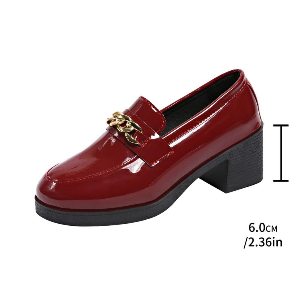 Women's plush fashion hub bowtie round toe low heel pumps in wide size, casual PU shoes with a stylish design.