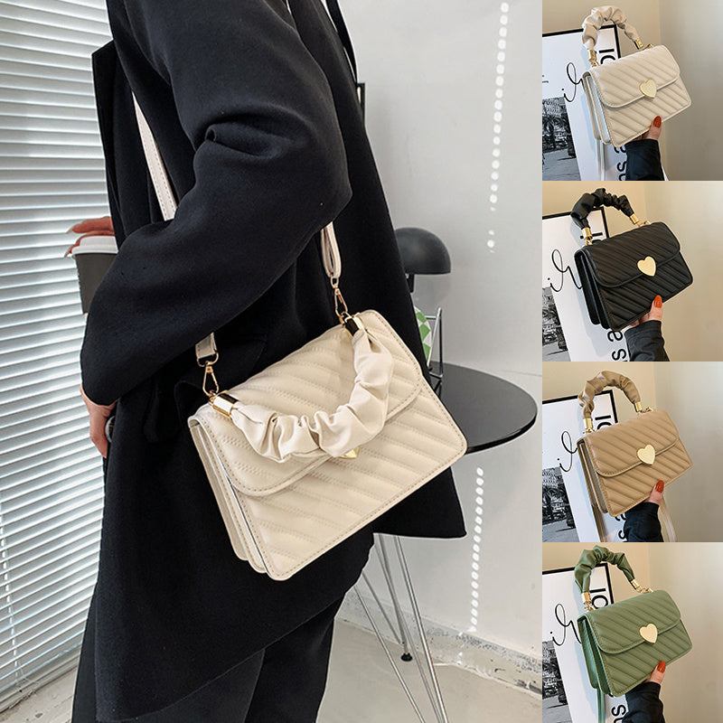 Women Handbags Fashion Chain Shoulder Bags With Love Metal DesignElevate your fashion game with our women handbags featuring a stylish chain and love metal design. Made with high-quality PU material, this small square bag is availHandbagsPlush Fashions ShopPlush Fashion Shop