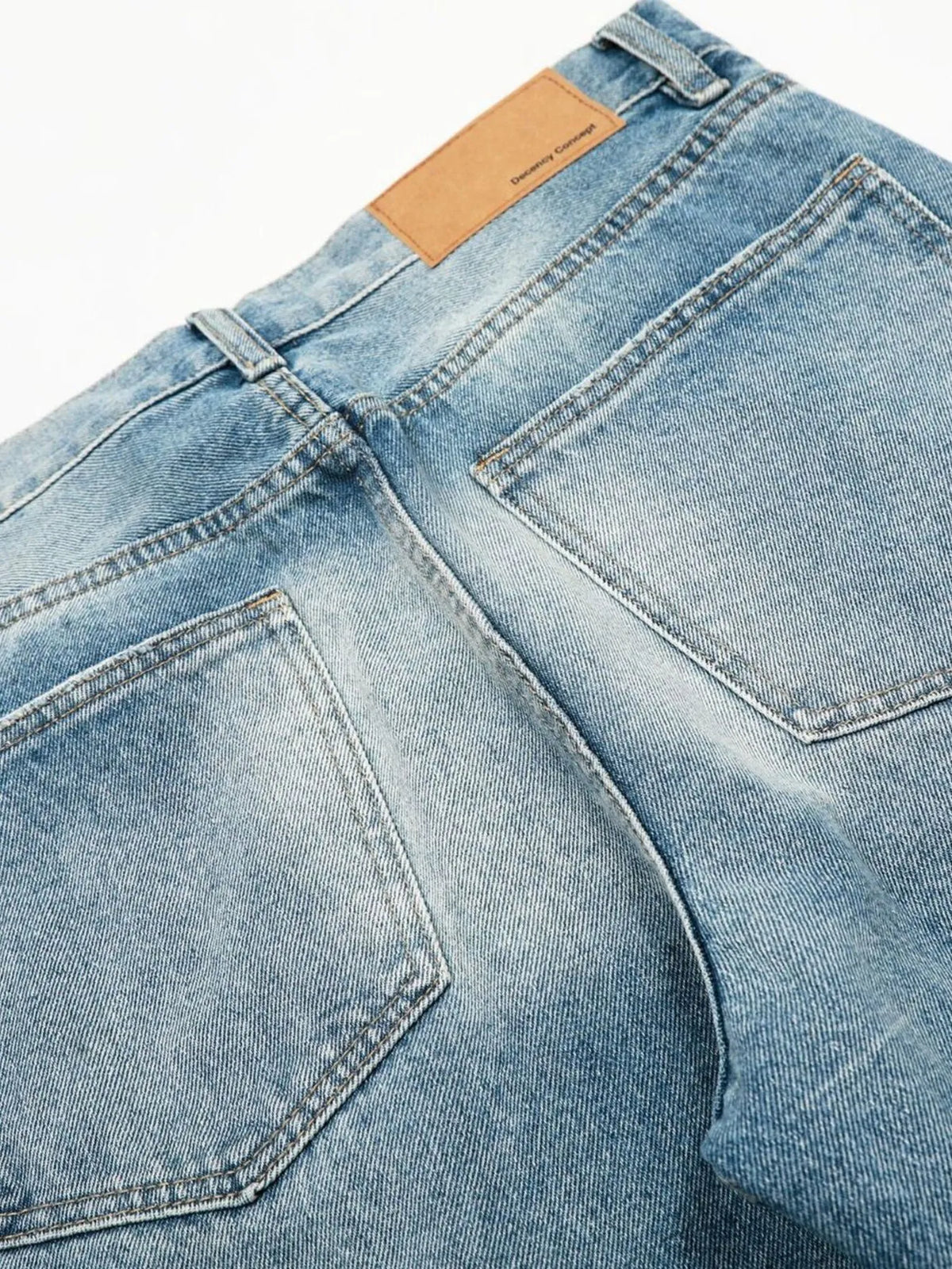 Men's loose fit jeans by Plush Fashion Hub, showcasing classic denim with a relaxed fit and casual style.