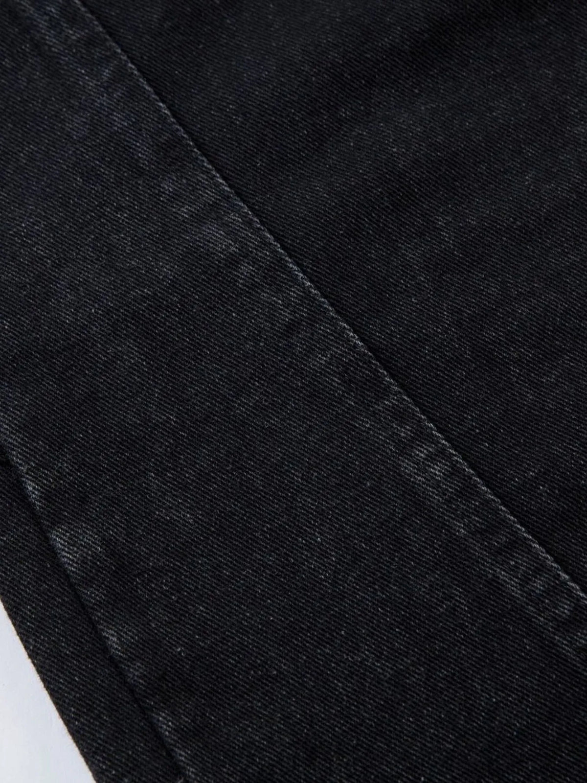 Men's wide leg denim jeans by Plush Fashion Hub, showing a relaxed fit and classic blue denim fabric.
