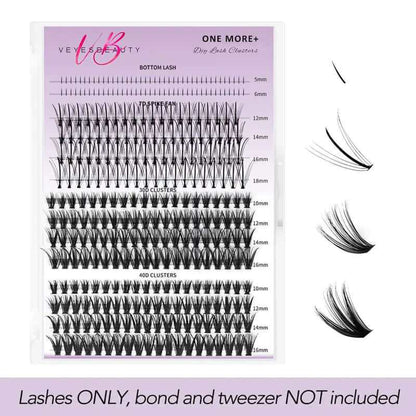 Veyesbeauty Clusters ONE MORE+ DIY Lash | Bottom Lash | 7D 20D ClusterEnhance your eye makeup game with Vole beats Clusters ONE MORE+ DIY Lash. Made with high-quality materials, these 7D and 20D cluster lashes give you a fuller, customLashesPlush Fashions ShopPlush Fashion Shop