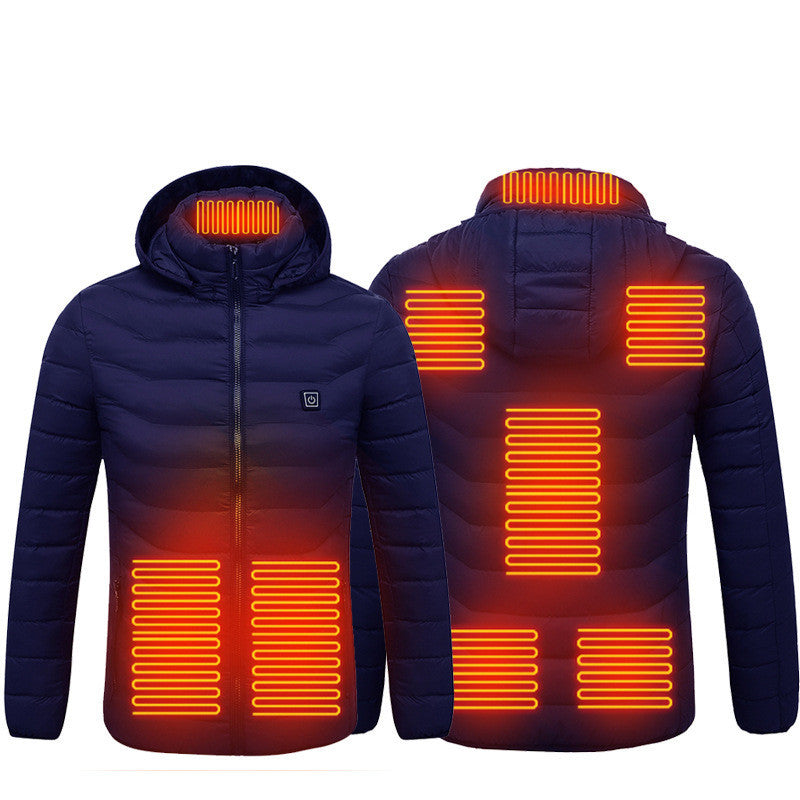 New Heated Coat USB Electric Thermal Winter Clothing