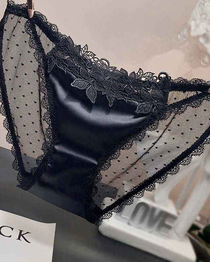 Women's Underwear Mesh See-through Low Waist - Plush Fashion Shop #