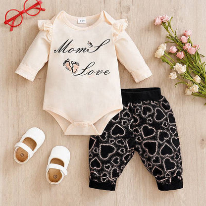 Children's Baby Overalls Two-piece SuitDress your little one in comfort and style with our Children's One-year-old Baby And Infant Overalls Clothes. This two-piece set features a soft cotton fabric for ulOverallsPlush Fashions ShopPlush Fashion Shop