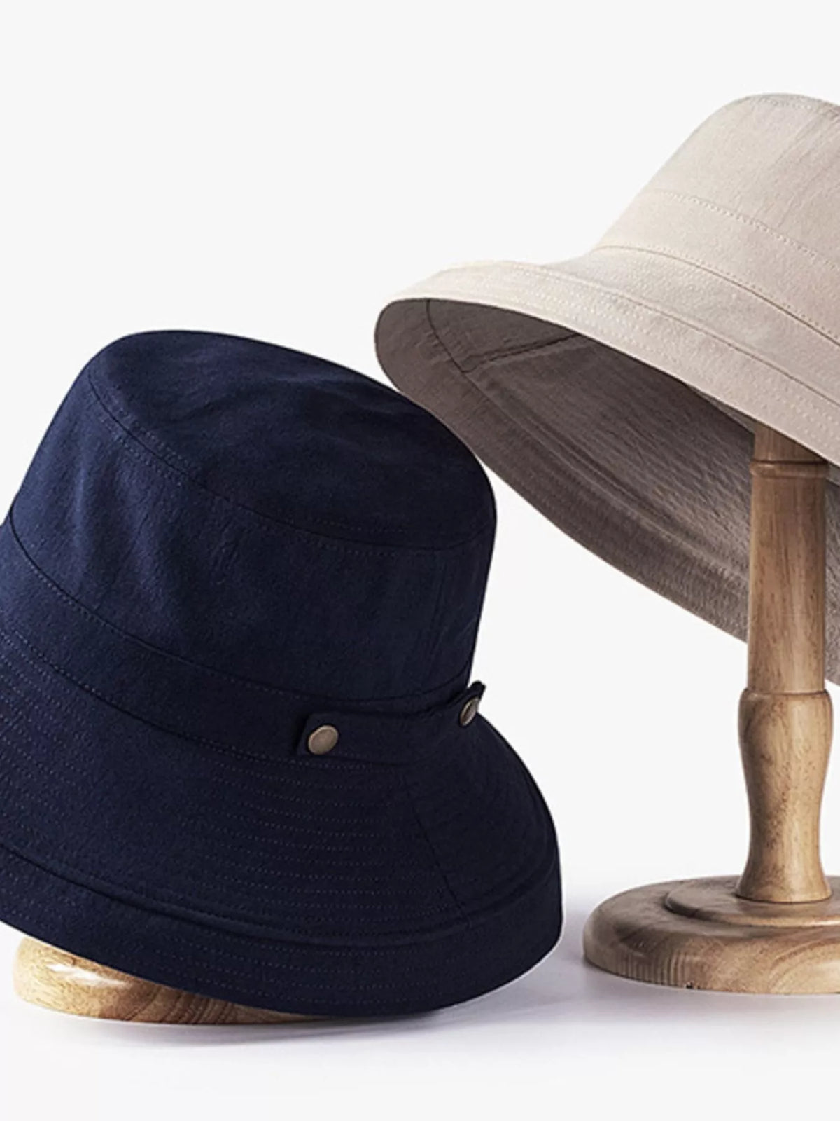 Breathable cotton wide brim sun hat by Plush Fashion Hub, perfect for summer beach days and outdoor sun protection.
