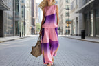 Women's sleeveless printed tank top and wide-leg pants casualwear set by Plush Fashion Hub, featuring a stylish two-piece design.