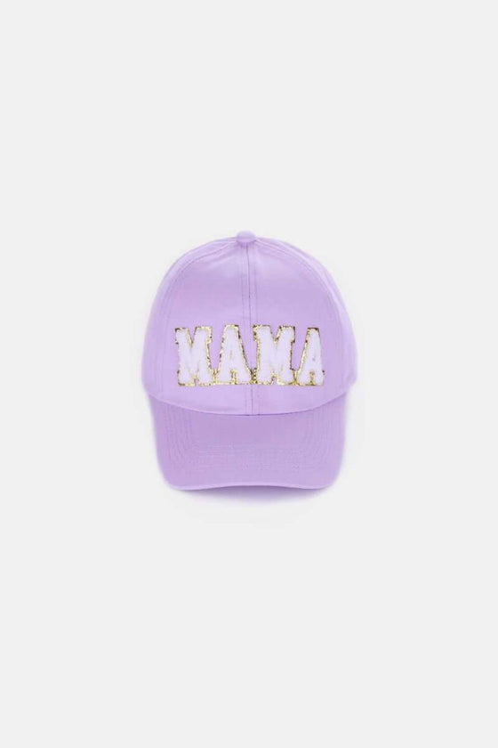 MAMA Chenille Patch Baseball CapElevate your style with the MAMA Chenille Patch Baseball Cap! The high-quality washed cotton material provides comfort and durability. With trendy city-themed embroiHatsPlush Fashion ShopPlush Fashion ShopMAMA Chenille Patch Baseball Cap