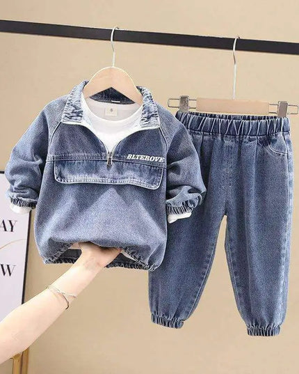 Boys Clothing New Clothes Fashionable Handsome Children's Clothing - Plush Fashion Shop #