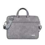 Pi-Mart briefcase laptop bag with protective sleeve, featuring a sleek design and padded interior for safe laptop storage.