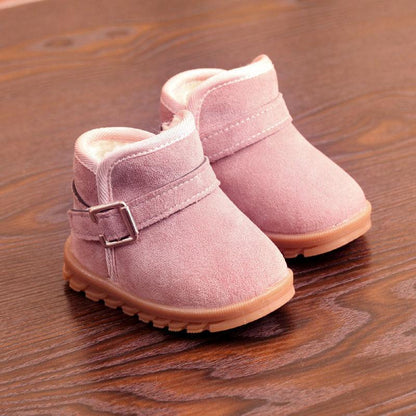 Boys And Girls Soft-soled Warm Velvet Thick Waterproof Non-Slip Short Stay Warm and Stylish This Winter!
Introducing our Boys and Girls Soft-Soled Warm And Velvet Thick Waterproof Non-slip Short Boots, perfect for keeping your feet dryInfant bootsPlush Fashions ShopPlush Fashion Shop