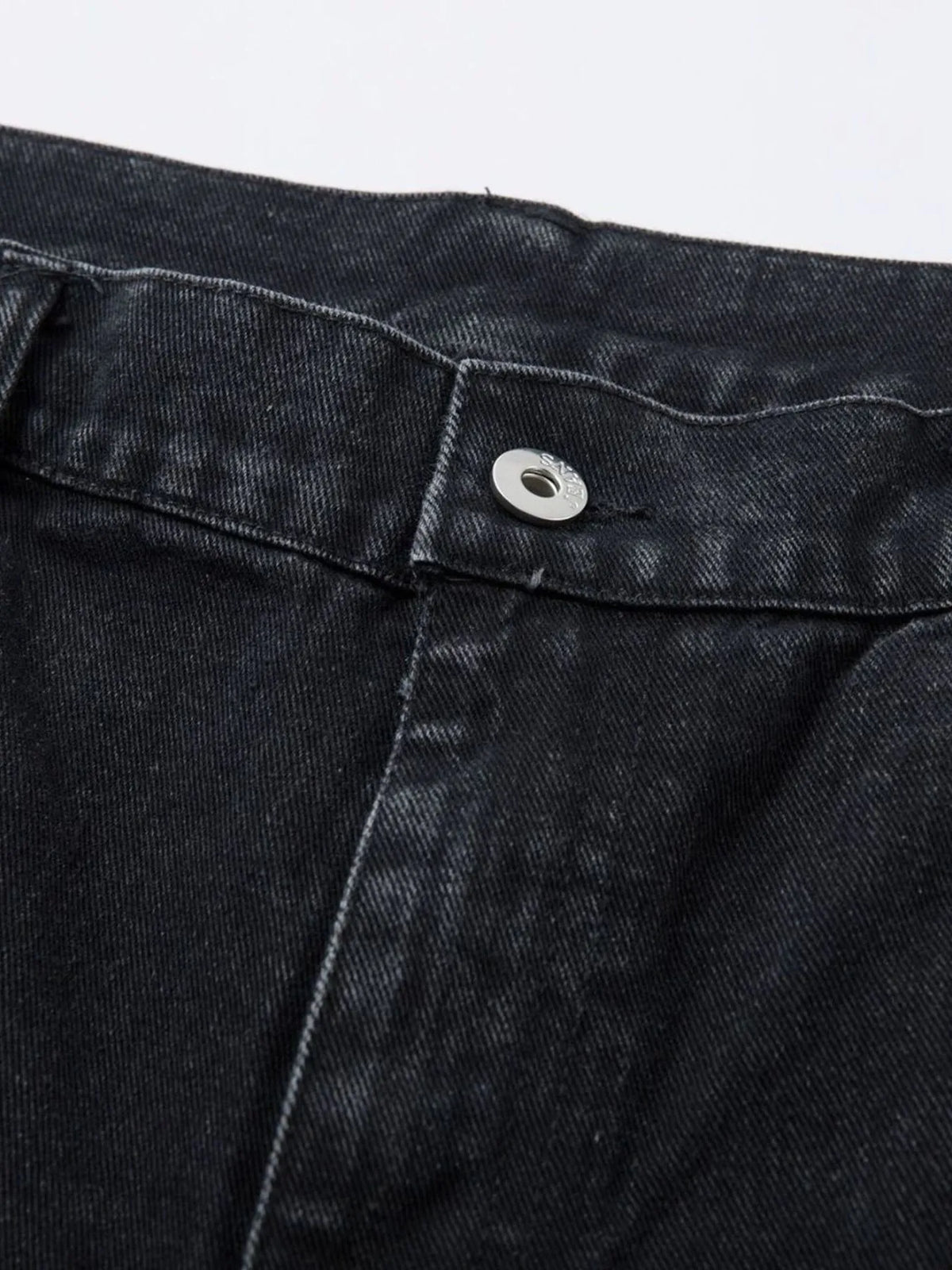 Men's wide leg denim jeans by Plush Fashion Hub, showcasing classic blue denim with relaxed fit and wide leg style.
