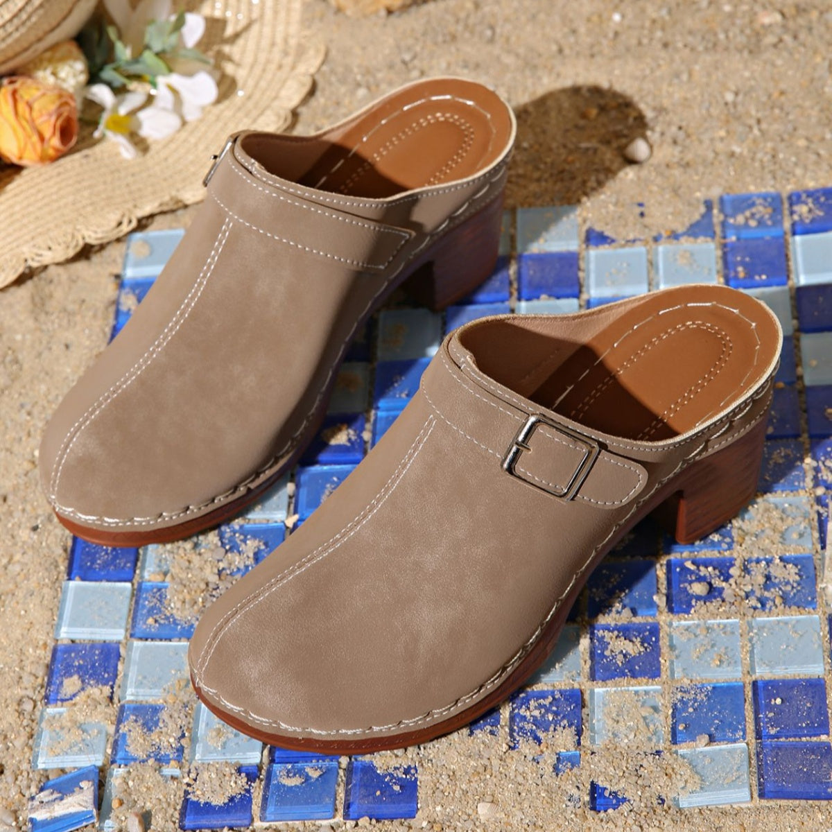 Women’s round toe platform slip-on shoes by Plush Fashion Hub, lightweight and comfortable daily footwear with a modern design.