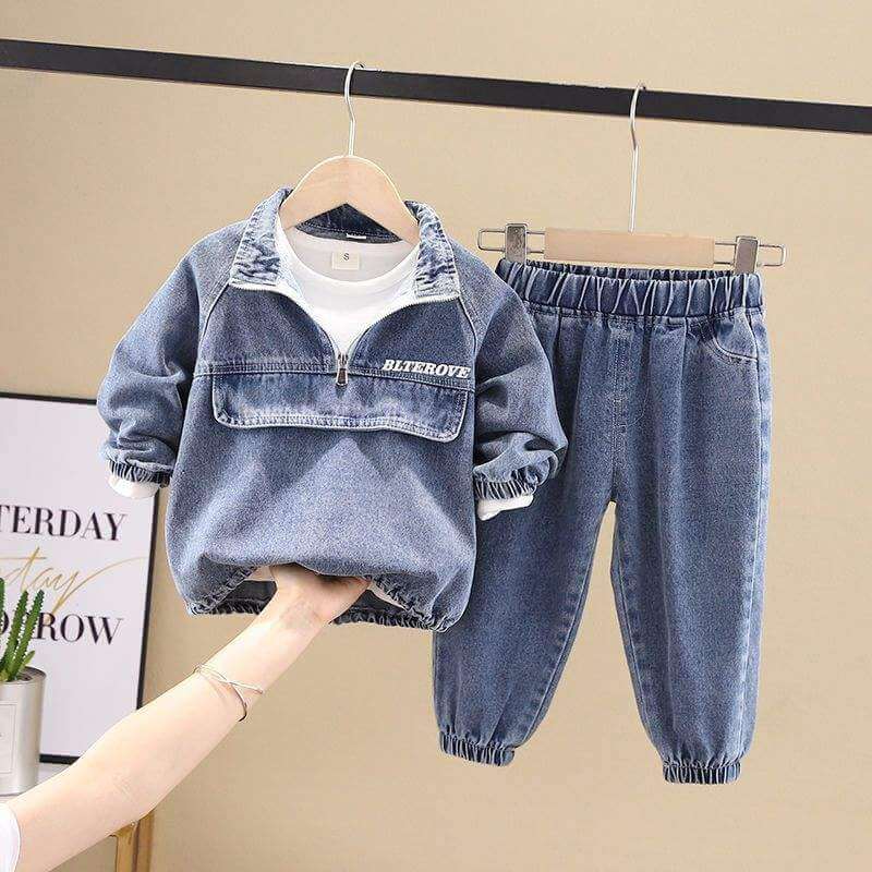 Boys Clothing New Clothes Fashionable Handsome Children's Clothing - Plush Fashion Shop #