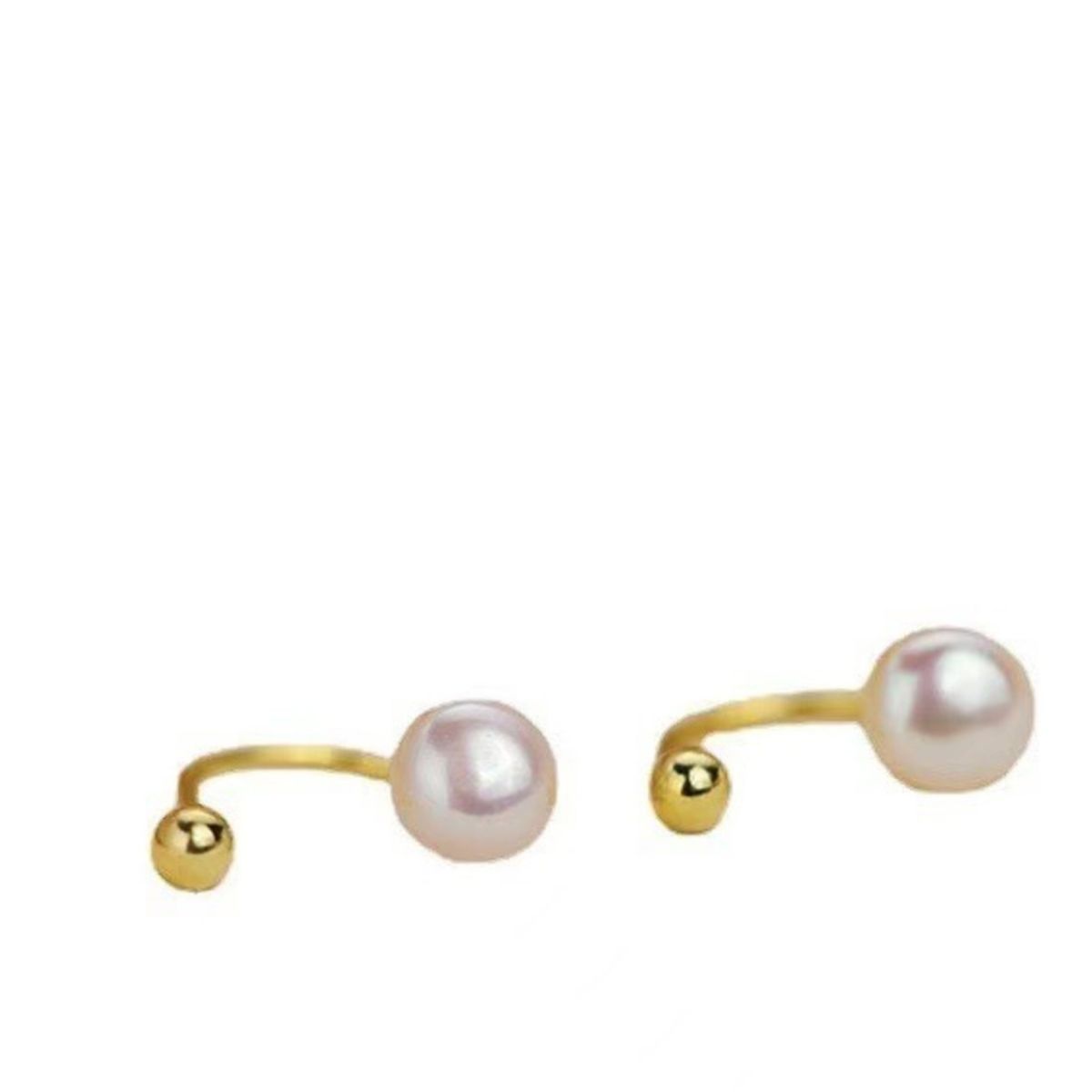 925 Sterling Silver Pearl Stud Earrings with lustrous pearls and sleek silver setting, stylish and elegant jewelry accessory.