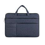Pi-Mart 13-15.6 inch laptop bag with shoulder strap, carrying case, briefcase style for business, leisure, or school use.