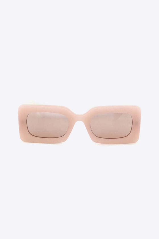 Polycarbonate Frame Rectangle SunglassesProtect your eyes in style with our Polycarbonate Frame Rectangle Sunglasses! Featuring a durable polycarbonate frame and lens, these sunglasses not only provide UV4Sun glassesPlush Fashion ShopPlush Fashion ShopPolycarbonate Frame Rectangle Sunglasses