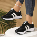 FitiqueFit women's chunky thick-sole breathable sneakers showing stylish design and comfortable footwear for casual wear.
