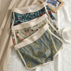 Cotton print men's boxer shorts by FitiqueFit featuring colorful casualwear with a comfortable fit.
