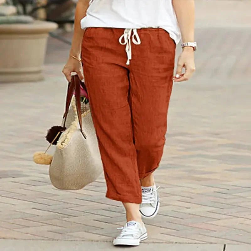 Cotton Y2K wide-leg high waist streetwear baggy trousers by FitiqueFit, casualwear with relaxed fit and trendy style.