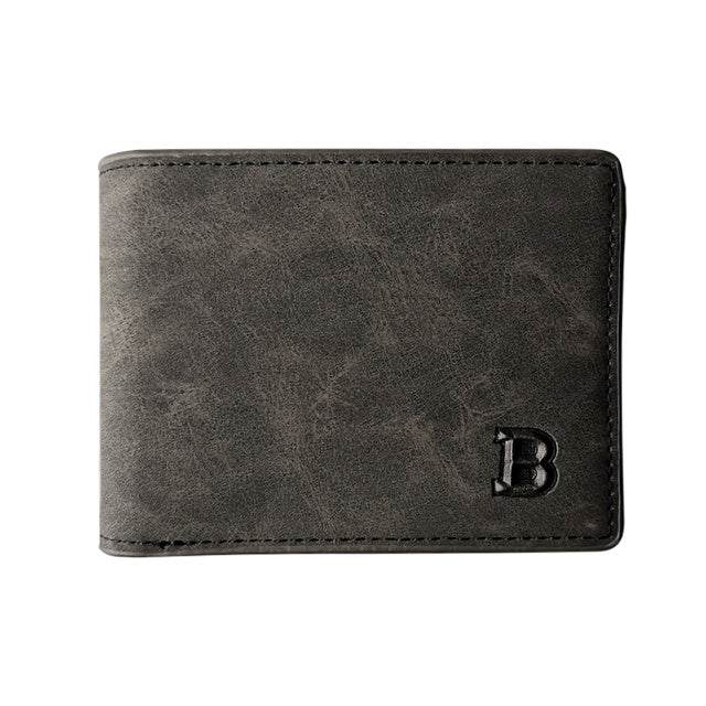 New Men Wallets Small Money Purses DesignThis sleek and stylish men's wallet is the perfect accessory for any man on the go. The compact design fits easily into pockets, while the solid color adds a touch oWalletPlush Fashions ShopPlush Fashion Shop