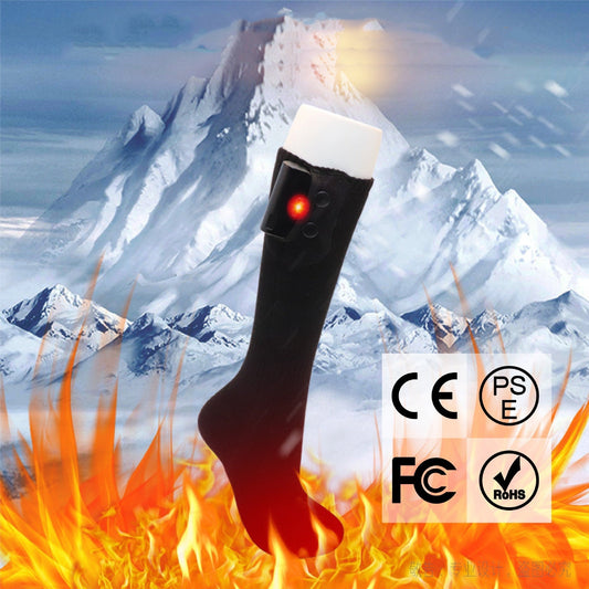 Heating cotton socks with adjustable temperature settings, ideal for warmth and outdoor activities.