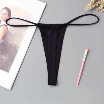 Women's Minimalist Low Waisted Underwear With One RopeExperience comfort and style with our Women's Minimalist Low Waisted Underwear! Made with a polyester cotton blend, our solid color underwear features a low waist deunderwearPlush Fashions ShopPlush Fashion Shop