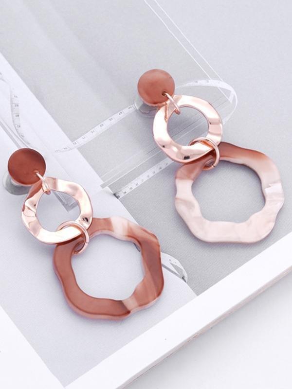 Fashion Ring Big Earrings Plush Fashion Hub