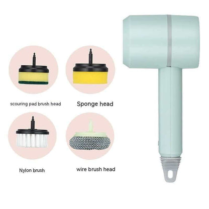 Electric Cleaning Dishwashing Brush Automatic Wireless USB RechargeablEfficiently clean any surface with our high-quality electric cleaning brush! Its powerful scrubber removes dust, dirt, and even charred traces with ease. The automatCleaning brushPlush Fashions ShopPlush Fashion Shop