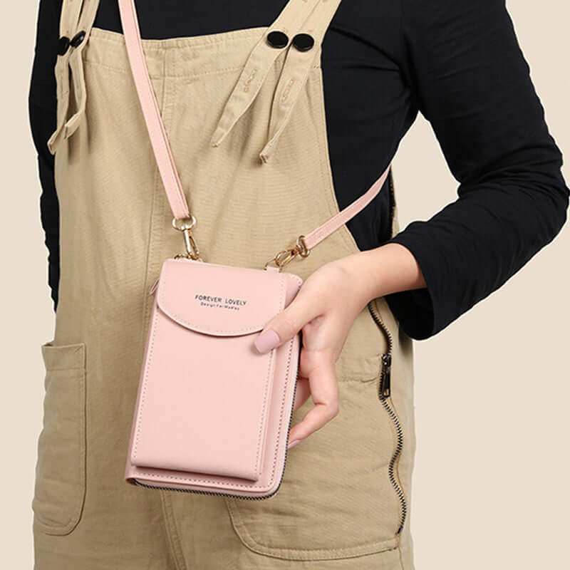 Women Mobile Phone Crossbody Large Wallet Shoulder BagThis crossbody bag is a versatile and stylish accessory for daily use. With its synthetic leather lining and PU leather material, it offers durability and a touch of0Plush Fashions ShopPlush Fashion Shop