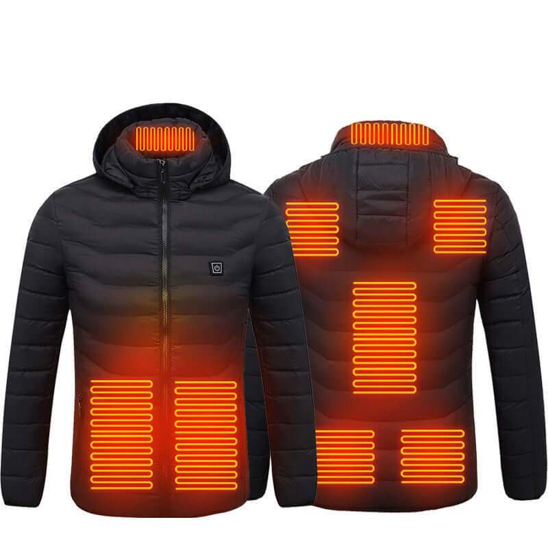 New Heated Coat USB Electric Thermal Winter Clothing - Plush Fashion Shop #