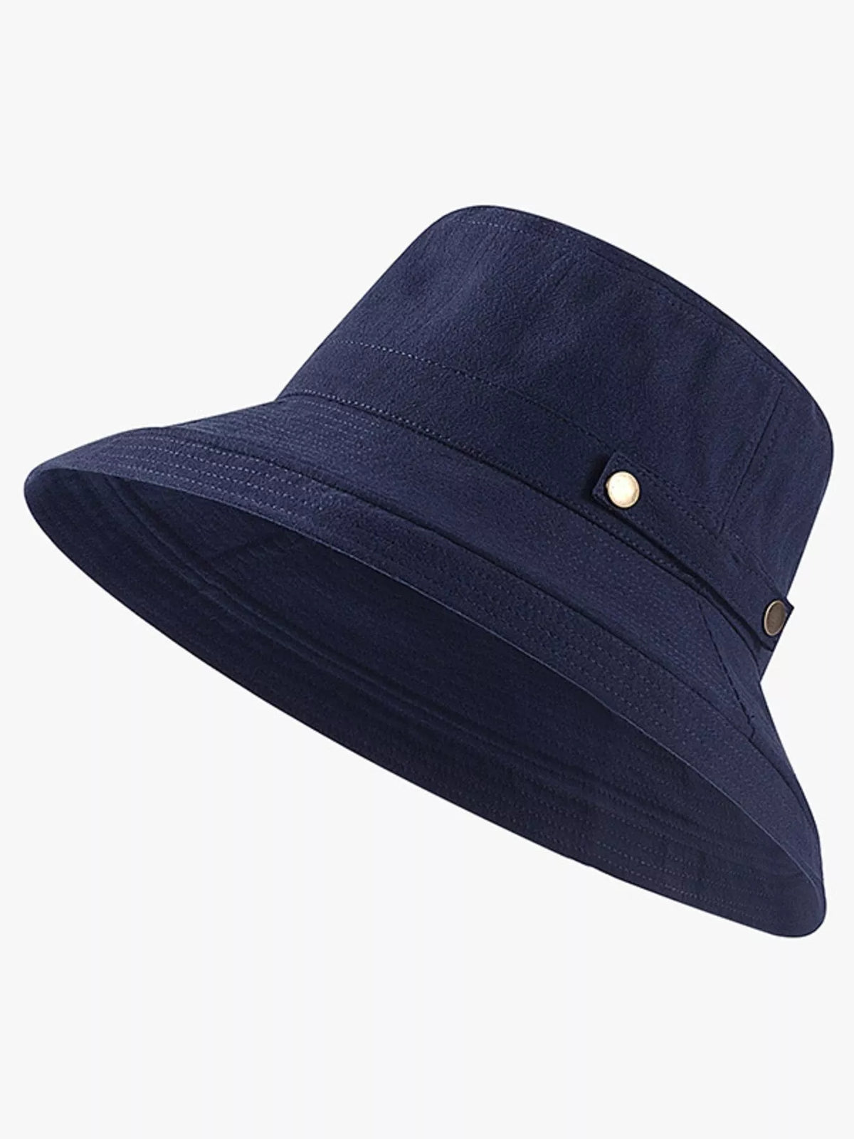 Breathable cotton wide brim sun hat by Plush Fashion Hub, perfect for summer beach outings and sun protection.