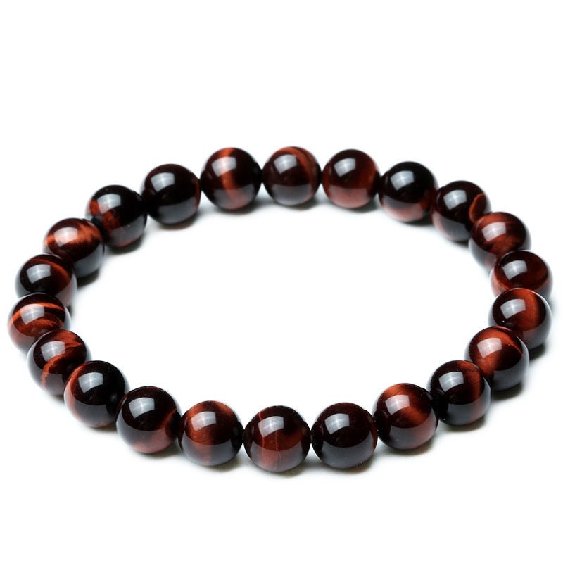 Vintage Style  8mm Red Tiger Eye BraceletElevate your energy and style with our Vintage Style 8mm Red Tiger Eye Bracelet. Made with agate and featuring a geometric shape, this unisex bracelet is perfect forBracletPlush Fashion ShopPlush Fashion Shop