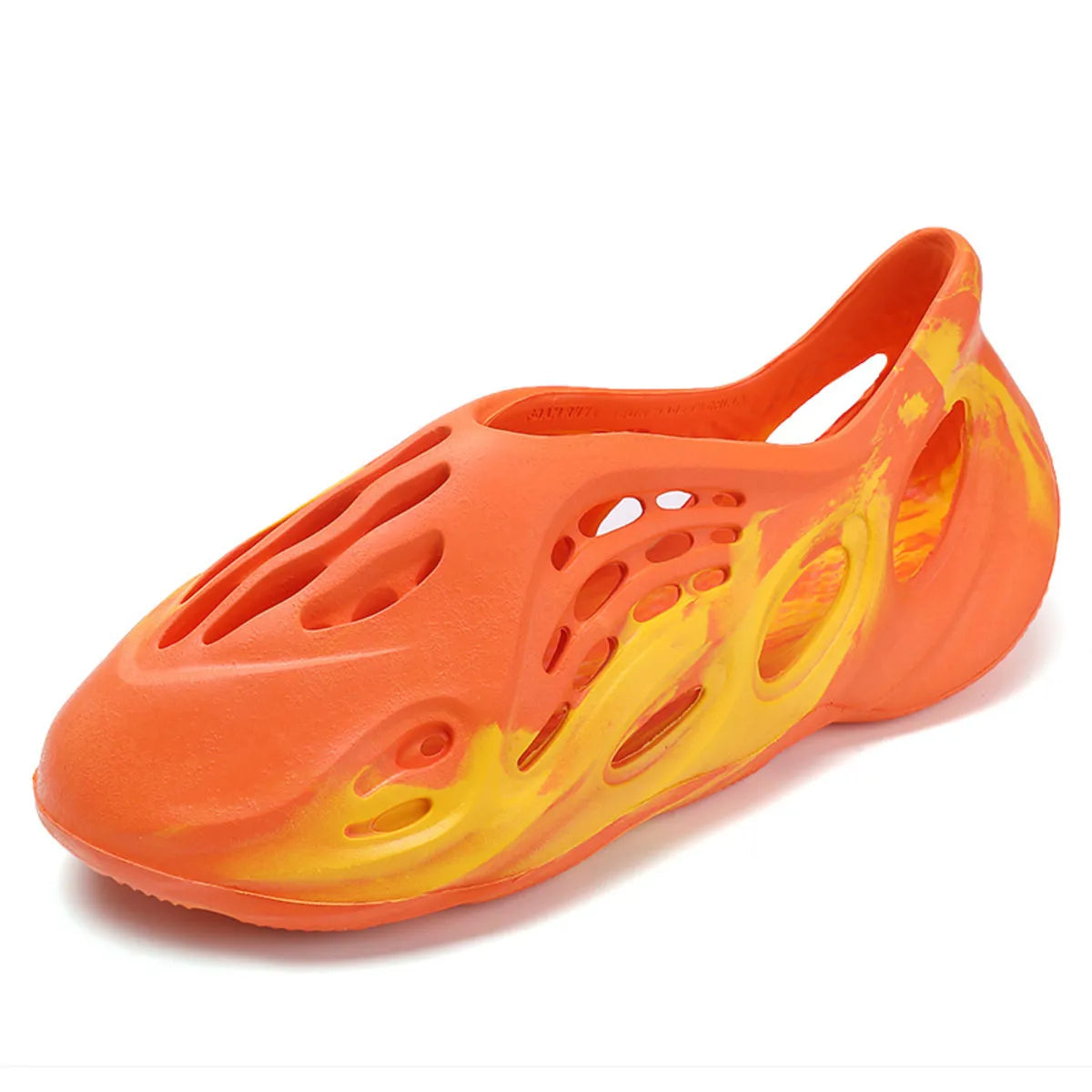 Plush Fashion Hub hollow-out flat sandals with open toe design and stylish cutouts, perfect for casual summer wear.