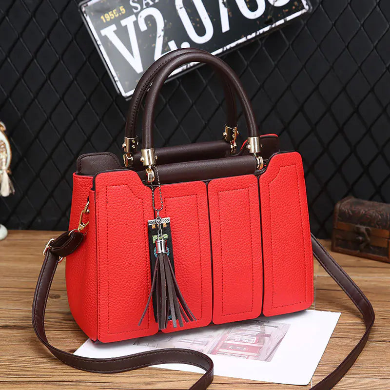 Women's fashion shoulder tote bag by Plush Fashion Hub, stylish purse with spacious interior and elegant design.