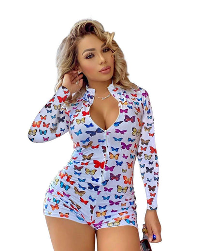 V-neck Printed Sheath Skirt Long Sleeve JumpsuitElevate your style with our V-neck Printed Sheath Skirt Long Sleeve Jumpsuit. Available in white, pink, black, and blue, this skirt style jumpsuit features a flatter2 piece setPlush Fashions ShopPlush Fashion Shop