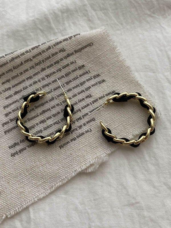 Original Geometry Circular Earrings Accessories Plush Fashion Hub