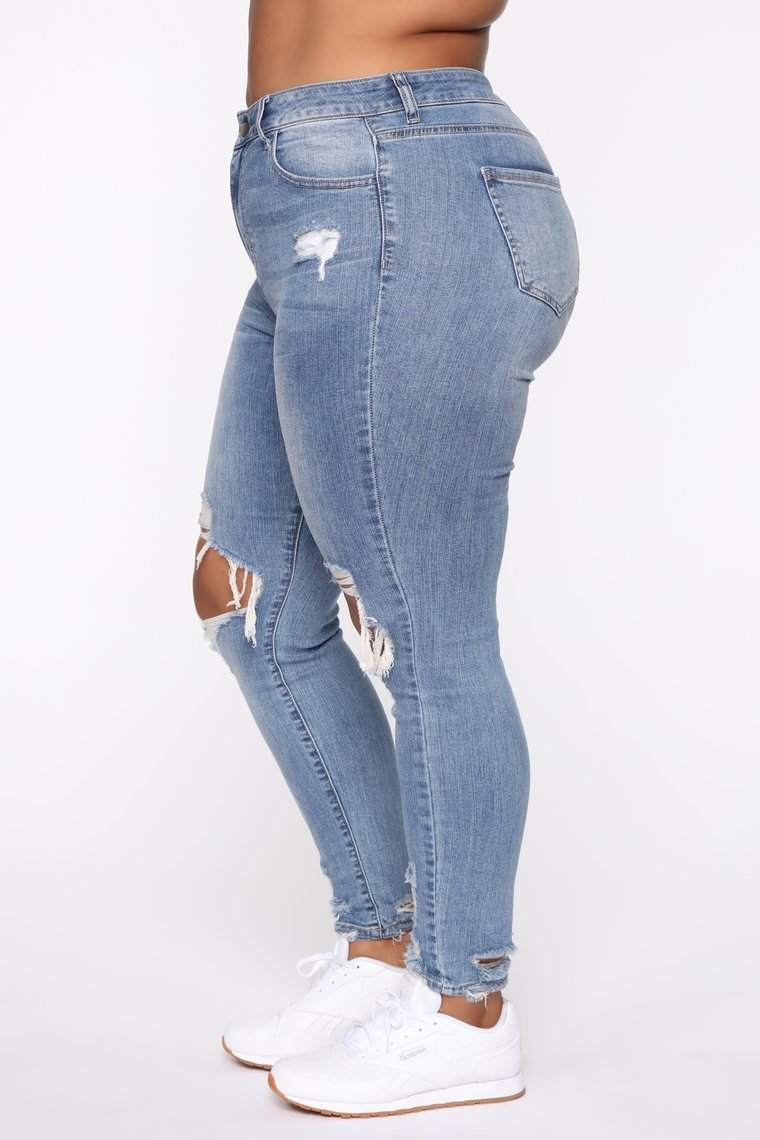 Stretch Ripped Women Plus Size Jeans Plus Size JeansUpgrade your street style with our Stretch Ripped Women Plus Size Jeans! Made of comfortable cotton with a high waist, these jeans will flatter your figure and give JeansPlush Fashions ShopPlush Fashion Shop