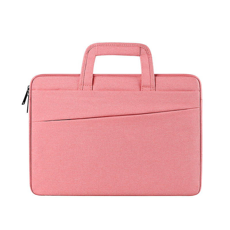 Pi-Mart laptop briefcase, stylish business bag with compartments for laptops and documents, durable and professional in black.