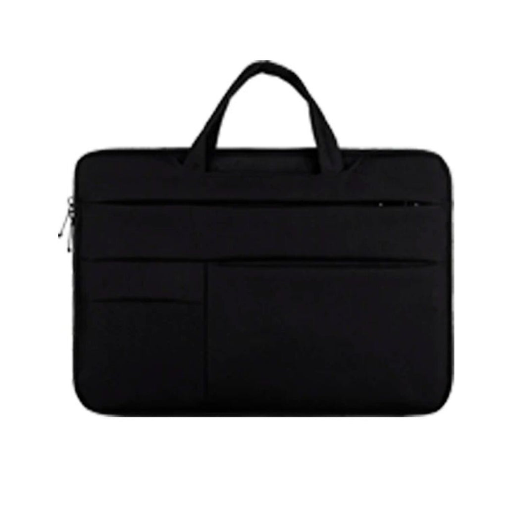 Pi-Mart 13-15.6 inch laptop bag with shoulder strap, carrying case, briefcase style for business, leisure, or school use.