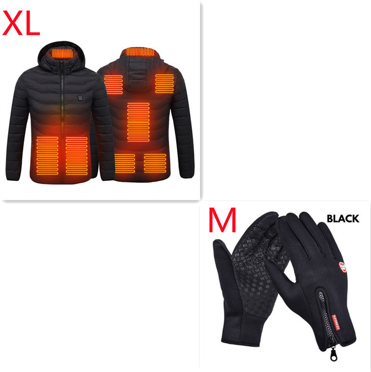 New Heated Coat USB Electric Thermal Winter Clothing - Plush Fashion Shop #