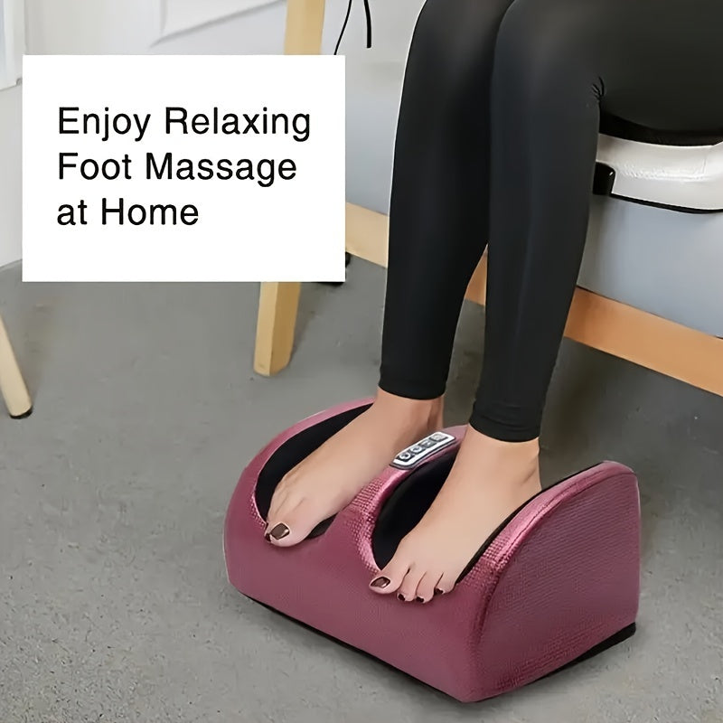 Trendy Attic Store01 Nuvrek foot massager with heat and circulation therapy for ultimate relaxation and foot pain relief.
