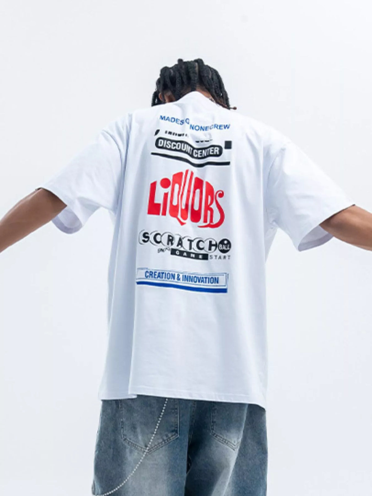 Men's Trendsi short sleeve T-shirt with a round neck and letter print design, casual men's T-shirt for everyday wear.