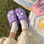 Women’s summer hole sandals with open toes and strap design, stylishly crafted by Trendy Attic Store01.