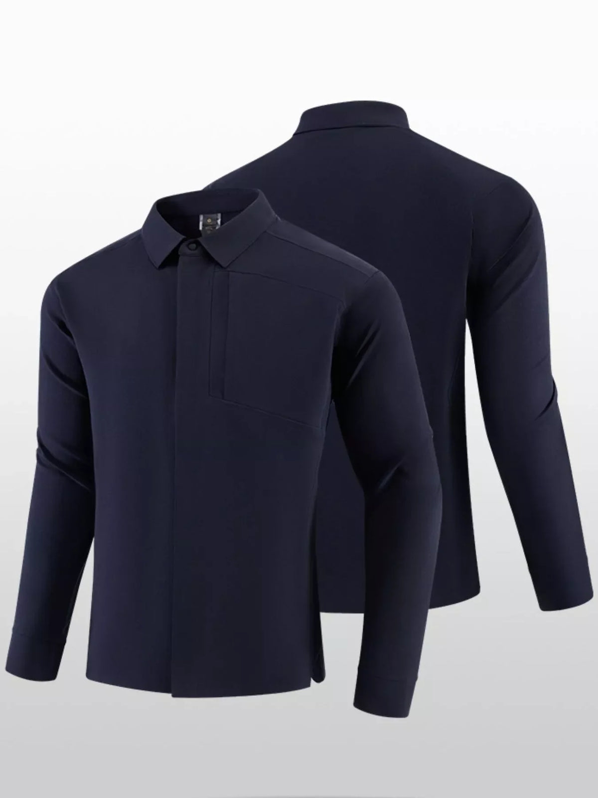 Men's plus size slim fit windbreaker jacket by Simply Love, long sleeve lightweight rainproof outerwear with hood.