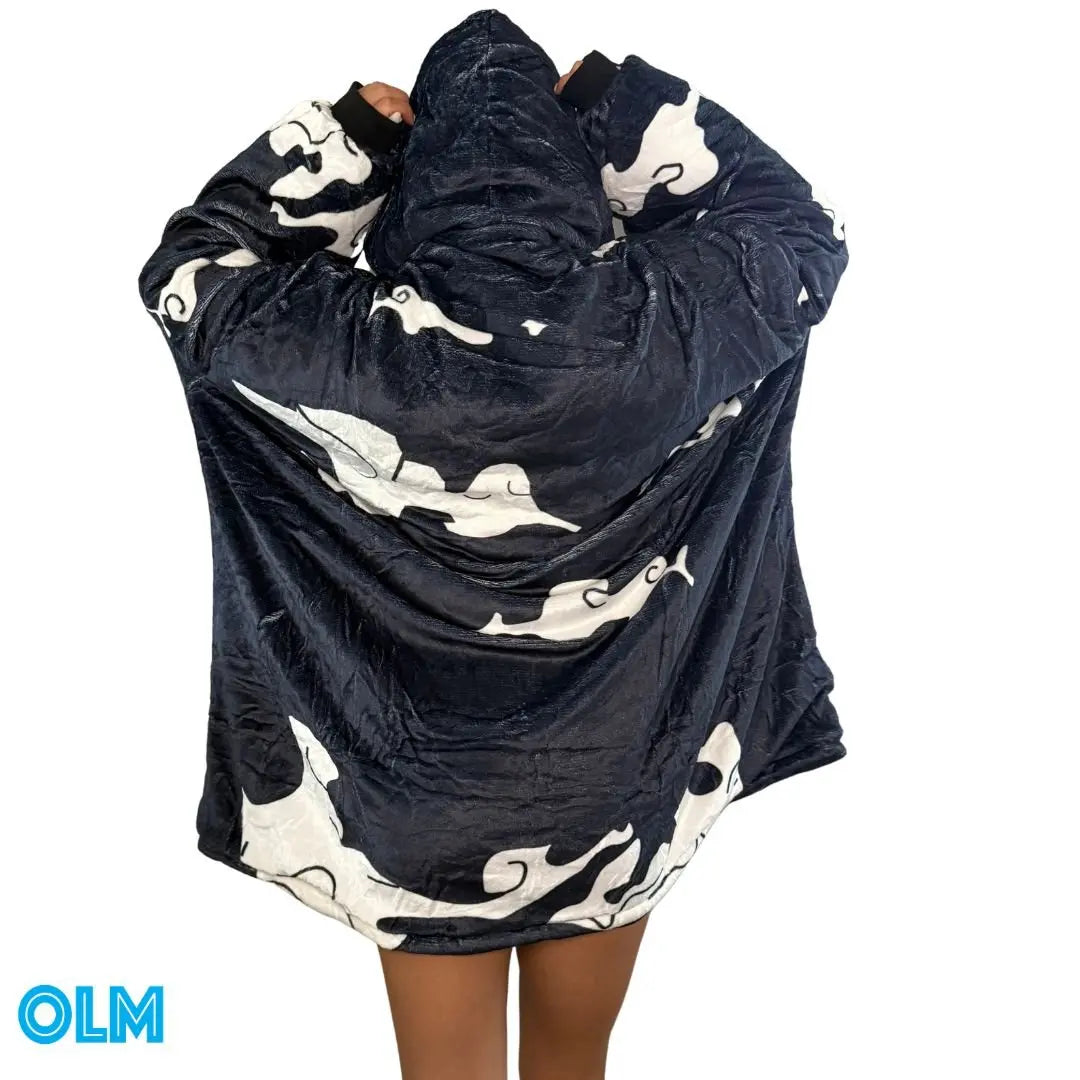 gear 5 Luffy One Piece Wearable Blanket Hoodie for Kids & Adults | OLM Toys Olm collectibles