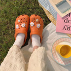 Women’s summer hole sandals by Trendy Attic Store01 featuring open-toe design and casual slip-on style.