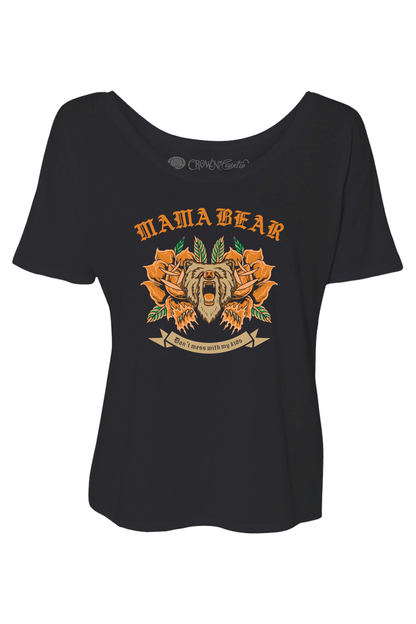 Mama Bear Women's Rocker Tee-clearance Pretty Little Patriot