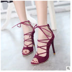 Roman high heel peep toe sandals for women, stylish Trendy Attic Store01 shoes with open toe design and elegant heel.